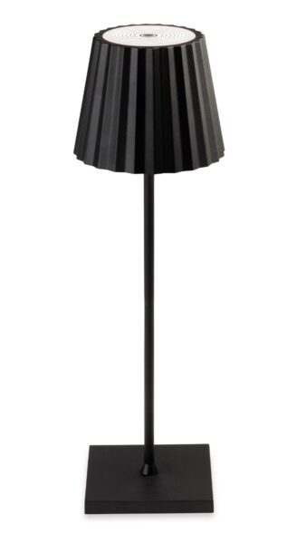 Firstlight 3861BK Koko LED Outdoor Table Lamp In Black IP54