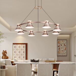 Lightsin Modern Aluminum LED Pendant Light with 3-Colour Changing