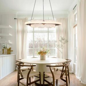 Lightsin Modern Ceiling Pendant Light with Aluminum and Acrylic Design