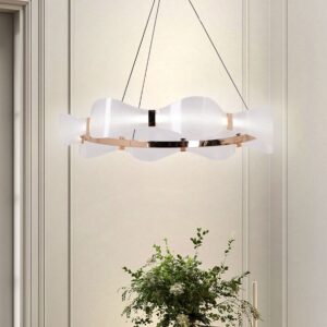 Lightsin Modern Minimalist Acrylic Ring Pendant Light