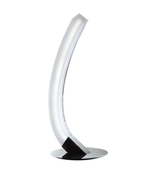 M3563 On LED 1 Light Modern Table Lamp in Chrome