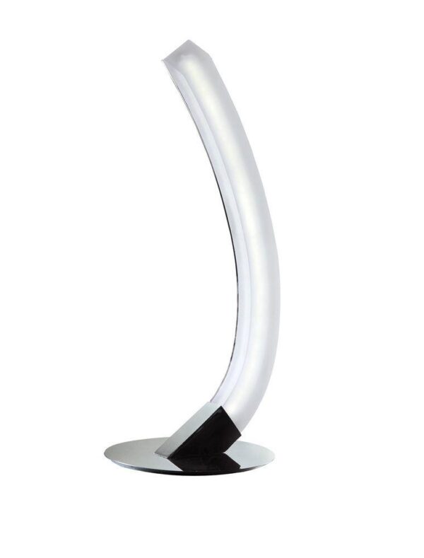 M3564 On LED 1 Light Modern Table Lamp in Chrome