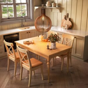 Shadome-Lightsin Scandinavian LED Wooden Birdcage Pendant Light