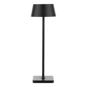 Dar Lighting Sergio LED Outdoor Table Lamp In Matt Black Finish IP54