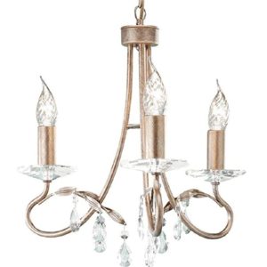 Elstead CRT3 Christina 3 light chandelier