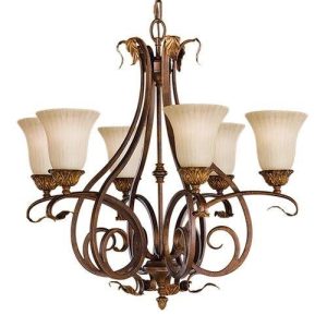FE/SONOMAVAL6 Sonoma Valley 6 Light Chandelier Light