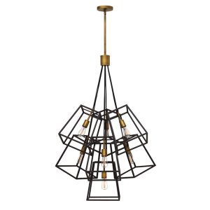 HK-FULTON-7P Fulton 7 Light Chandelier Ceiling Light In Bronze