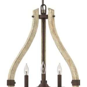 HK/MIDDLEFIELD3 Middlefield 3 Light Chandelier Light