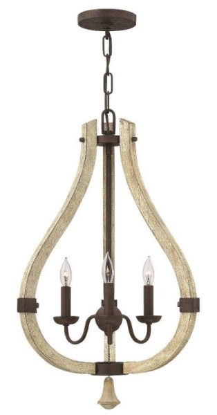 HK/MIDDLEFIELD3 Middlefield 3 Light Chandelier Light
