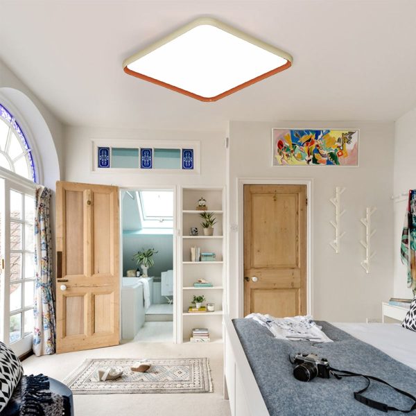Lightsin Modern Dimmable LED Ceiling Light Flush Mount in 3 Sizes