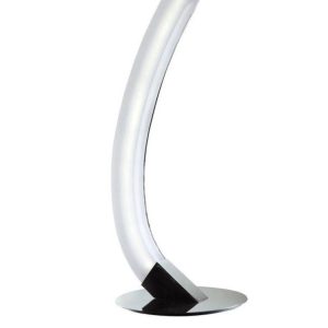 M3563 On LED 1 Light Modern Table Lamp in Chrome