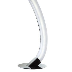 M3564 On LED 1 Light Modern Table Lamp in Chrome
