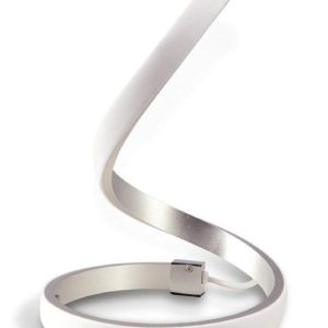M4986 Nur LED Table Lamp In Silver And Chrome