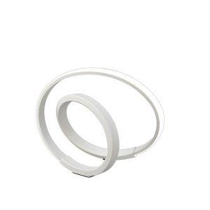 M5994 Infinity LED Table Lamp In White