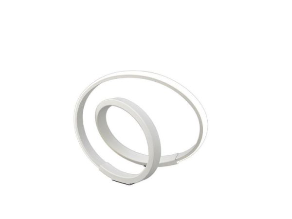 M5994 Infinity LED Table Lamp In White