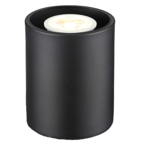 Small Modern Black LED Floor / Table Lamp Uplighter – No Bulb