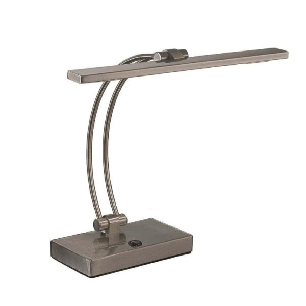 T892 Modern Satin Nickel LED Table Lamp