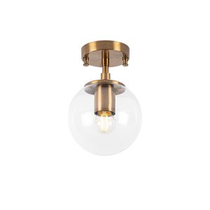 Atmaca Clear Glass Ceiling Light Bulb in Vintage