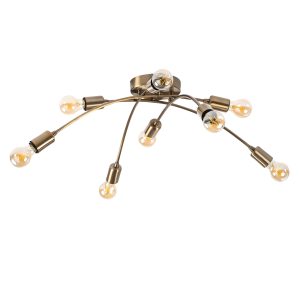 Brelan 8 Light Metal Ceiling Light in Vintage