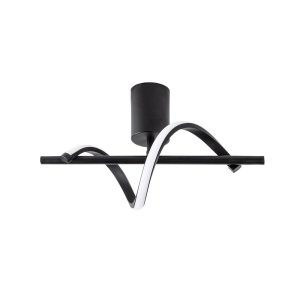 Likma Metal Ceiling Light in Black