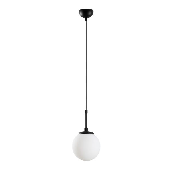 Orbital Metal Pendant Ceiling Light in Black