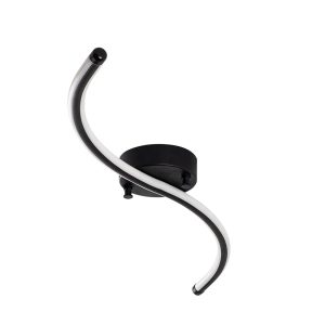 Yilan Metal Ceiling Light in Black