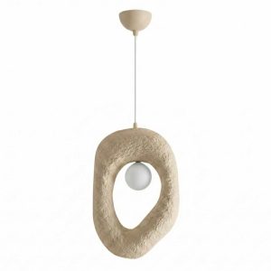 Zoga Metal Chandelier Light in Ecru